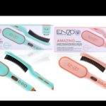 برس حرارتی انزو مدل EN‑4102 دیجیتالی با صفحه سرامیک_ENZO EN‑4102 Digital Ceramic Heated Hair Brush