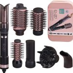 سشوار برس‌دار چرخشی 1500 وات انزو پروفیشینال مدل EN‑760 7 در 1_Enzo Professional 1500W 7-in-1 Rotating Brush Hair Dryer EN‑760 - Image 2