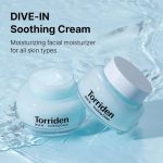 ژل کرم آبرسان و تسکین دهنده هیالورونیک اسید توریدن_TORRIDEN dive-in soothing cream