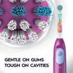 مسواک برقی بچگانه اورال بی پروباتری پرنسس دیزنی Oral-B Pro Battery Powered Kids Electric Toothbrush Disney Princes - Image 4