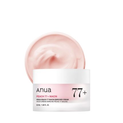کرم آبرسان و روشن کننده نیاسینامید هلو آنواAnua Peach 77% Niacin Enriched Cream