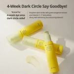 کرم دور چشم روشن کننده نارنگی سبز گودال _ Goodal Green Tangerine Vita C Dark Circle Eye Cream - Image 2