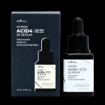 سرم لایه‌بردار قوی هایپر اسید ۴ ایزنتری_ISNTREE Hyper Acid 4 AHA BHA PHA LHA 30 Serum