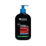 ژل شوینده زغال فعال و BHA گارنیر Garnier Pure Active Anti-Blackhead Charcoal Deep Cleanser
