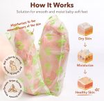 ماسک پا پیوردرم لایه بردار پوست کف پا و نرم کننده-Foot Peeling Mask Purederm Exfoliating Foot Mask - Image 2