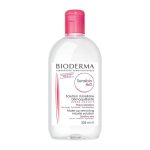 میسلار واتر پاک کننده آرایش صورتی سنسیبیو بایودرما_Bioderma Sensibio H2O Micellar Water