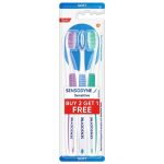 پک مسواک نرم مناسب دندان‌های حساس سنسوداین 3 عددی Sensodyne Sensitive Soft Toothbrush 3 Pack
