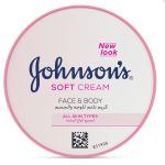 کرم مرطوب کننده دست و صورت ۲۴ ساعته جانسون [اصل عرب] johnsons soft cream