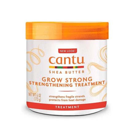 کرم ضخیم کننده ساقه مو و ضد حرارت کانتو Cantu Shea Butter Grow Strong Strengthening Treatment