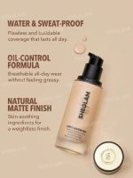 کرم پودر پرو لانگ مات شیگلم sheglam complexion pro long matte foundation - Image 2