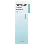 اسنس ضد افتاب تسکین دهنده و روشن کننده نامبر 1 نامبوزین NUMBUZIN SPF 50 SUN ESSENCE