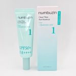 اسنس ضد افتاب تسکین دهنده و روشن کننده نامبر 1 نامبوزین NUMBUZIN SPF 50 SUN ESSENCE - Image 2