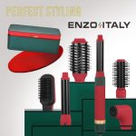 سشوار حرفه‌ای ایررپ انزو مدل ENZO EN-6222_ENZO Professional EN-6222 Multi-Head Hair Styler & Air Wrap Hair Dryer