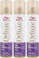 اسپری نگهدارنده و پر کننده مو فوق العاده قوی ولا مدل دلوکس_Wella Deluxe Pure Fulness Hair Spray - Image 2