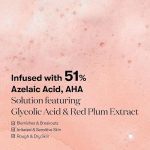 سرم میکرو حباب قرمز آزلائیک اسید AHA ضدجوش و آکنه و لک_Azelaic Acid AZ AHA Red Micro Bubble Serum - Image 4
