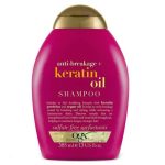 شامپو کراتین او جی ایکس، تقویت‌کننده و ضد موخوره_OGX Anti-Breakage Keratin Oil Shampoo