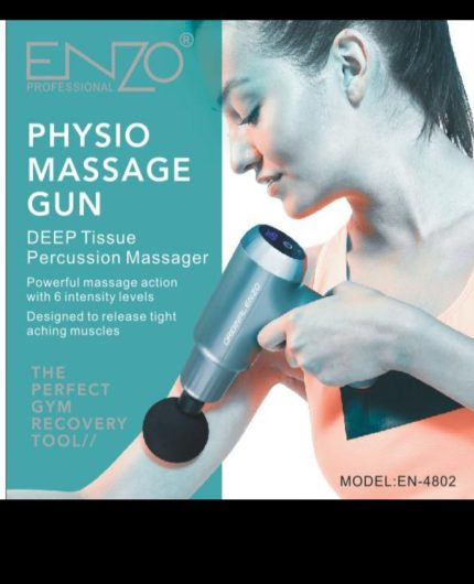 ماساژور تفنگی انزو مدل ENZO EN-4802 | قدرتمند، حرفه‌ای و 6 حالته_ENZO EN-4802 Professional Massage Gun | Powerful 6-Speed Deep Tissue Massager