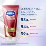 لوسیون سرم بدن وازلین –  Gluta-Hya Pro‑Age Restore_ Vaseline Gluta-Hya Serum Burst Lotion - Image 3