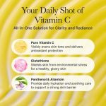 بوستر سرم ویتامین سی ارنسیا مینی روشن‌کننده و ضدلک دور چشم و صورت_Arencia Vitamin C Booster Shot Mini - Image 4