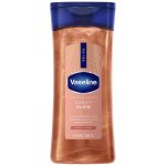 ژل روغن برنز و شاین براق‌کننده بدن وازلین رایحه وانیل و کاکائوVASELINE Sunlit Glow Gel Oil – Vanilla Cocoa