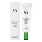 ضد آفتاب فیزیکی تسکین‌دهنده درخت چای دکتر سراکل SPF50+ PA++++Dr. Ceuracle Tea Tree Purifine Green Up Sun SPF50+ PA++++