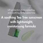 ضد آفتاب فیزیکی تسکین‌دهنده درخت چای دکتر سراکل SPF50+ PA++++Dr. Ceuracle Tea Tree Purifine Green Up Sun SPF50+ PA++++ - Image 5