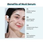 سرم ماسک خواب و آبرسان شماره ۶ نامبوزین_numbuzin No.6 Deep Sleep Mask Serum - Image 3