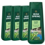 شامپو بدن آیریش اسپرینگ آمریکایی اصل ۵۹۱ میل مدل آلو میست_Irish Spring Aloe Mist Moisturizing Body Wash 591ml