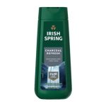 شامپو بدن مرطوب‌کننده ایریش اسپرینگ مدل شارکل رفرش 591 میلی‌لیتر_Irish Spring Charcoal Refresh Moisturizing Face and Body Wash 591ml