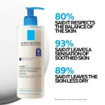 شوینده مرطوب‌کننده صورت و بدن لیپیکار واش AP+ لاروش پوزایLa Roche-Posay Lipikar Wash AP+ Moisturizing Body & Face Wash - Image 2
