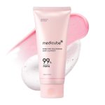 شوینده فومی صورتی مدیکیوب حاوی نیاسینامید و PDRN برای پاکسازی و روشن‌کنندگی پوستMedicube Pink Foaming Cleanser with Niacinamide & PDRN for Purifying and Brightening Skin