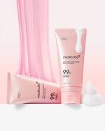 شوینده فومی صورتی مدیکیوب حاوی نیاسینامید و PDRN برای پاکسازی و روشن‌کنندگی پوستMedicube Pink Foaming Cleanser with Niacinamide & PDRN for Purifying and Brightening Skin - Image 4