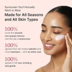 ضد آفتاب جوانساز و روشن‌کننده مدیکوب SPF 50 PA++++ بدون سفیدک_Medicube No Cast Just Glow Collagen Sunscreen SPF 50 PA++++ - Image 2