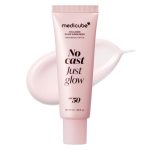 ضد آفتاب جوانساز و روشن‌کننده مدیکوب SPF 50 PA++++ بدون سفیدک_Medicube No Cast Just Glow Collagen Sunscreen SPF 50 PA++++