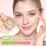 کرم کپسولی دوگانه کاکتوکس PDRN دکتر ملاکسین جمع‌کننده منافذ_Dr.Melaxin Cactox Pore Dual Capsule Cream - Image 4