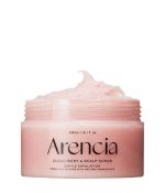 اسکراب لایه بردار ملایم بدن و کف سر لوندر و گلابی آرنسیا پاک کننده عمقی و تسکین دهنده ARENCIA Cloud Body & Scalp Scrub Lavanda e Pera