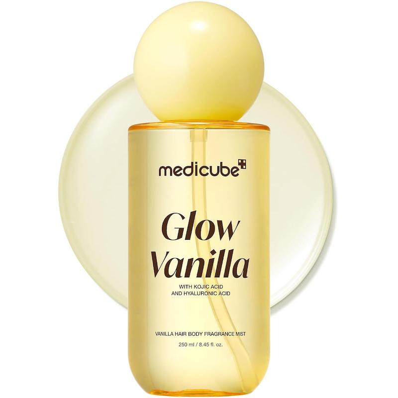 میست زرد11 میست معطر مو و بدن مدیکوب مدل Medicube Glow Vanilla Medicube Glow Vanilla Hair & Body Fragrance Mist - Image 1