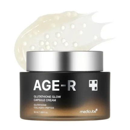 کرم کپسولی گلوتاتیون AGE-R مدیکیوب_Medicube AGE-R Glutathione Glow Capsule Cream